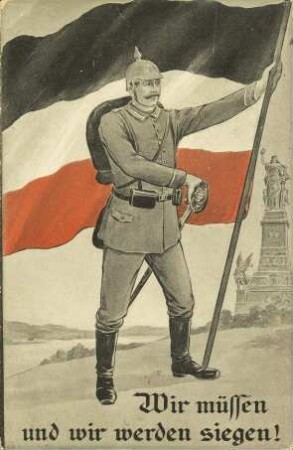 Wir müssen und wir werden siegen!