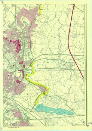 Leitplan der Stadt Düsseldorf, Bauflächen