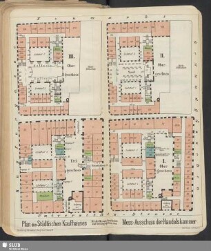 Plan des Städtischen Kaufhauses