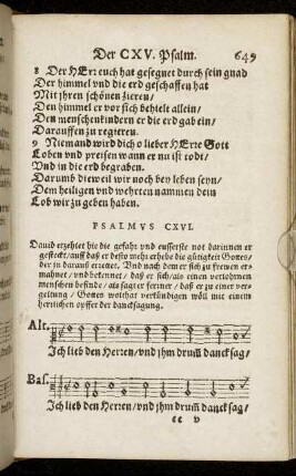 Psalmus CXVI. - Psalmus CXX.