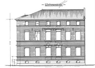 Ehem. Wohnhaus für höhere Beamte; Hanau, Kastanienallee 12, Kastanienallee 12A