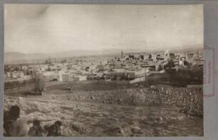 Elbistan : Blick über die Stadt Elbistan.