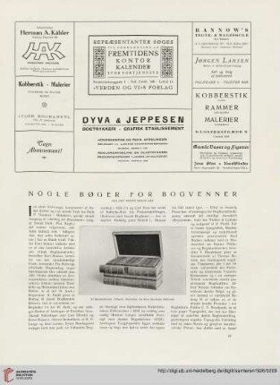 Nogle Bøger for Bogvenner, [1]