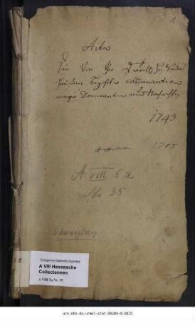 Bitte des Fürsten von Schwarzburg-Sondershausen um Mitteilung einiger historischer Nachrichten zu Orten der Unterherrschaft