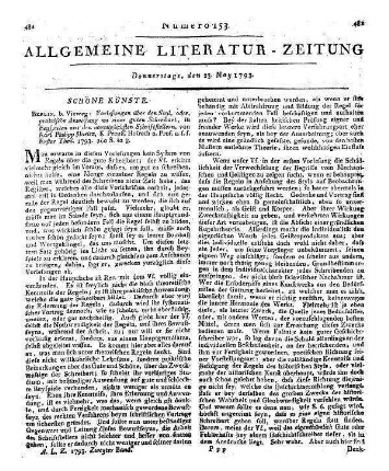 Moritz, Karl Philipp: Vorlesungen über den Styl. - Berlin : Vieweg Th. 1. - 1793