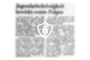 Jugendarbeitslosigkeit bewirkt ernste Folgen