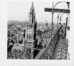 Blick von der Peterskirche auf München