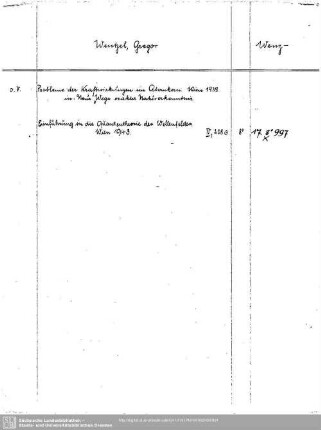 Wenzel, Gregor (Wentzel)