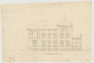 Thiersch, Friedrich von; München, Romanstr. 13; Villa von Hösslin - Ansicht