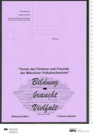 Beilage zum Programm 1. Semester 1998