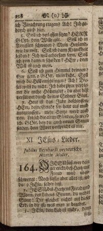 XI. Jesus-Lieder.