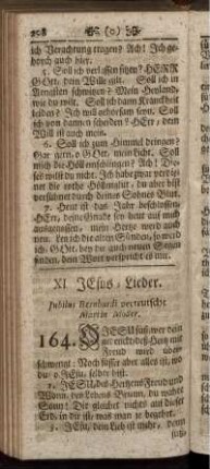 XI. Jesus-Lieder.