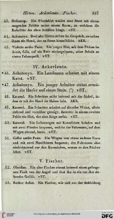 IV: Ackerleute