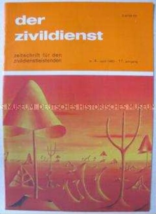 Monatszeitschrift für Zivildienstleistende u.a. über das Deutsche Rote Kreuz - Sachkonvolut