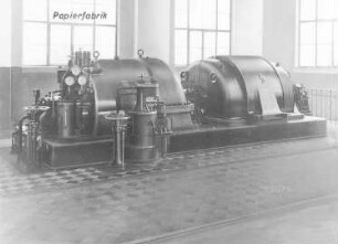 Entnahmedampfturbine: 2900 PS (MAN) : Technikgeschichte | Maschinenbau | Kraftmaschinen | Dampfturbinen