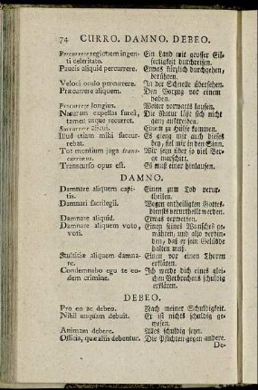 Damno. - Durus.