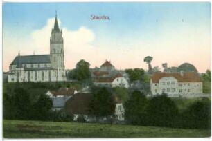 Staucha. Blick auf Staucha