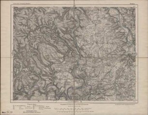 Karte des Deutschen Reiches 1:100 000 : [Bayern], 529. Lohr