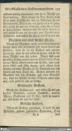 Wie Muscheln zuzurichten