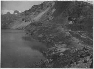 Der See Morococha, 4500 m, in der Kordillere, östlich von Lima