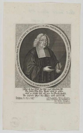 Bildnis des Michael Theodosius Seld