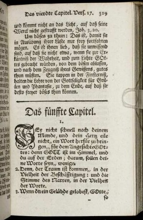 Das fünffte Capitel.