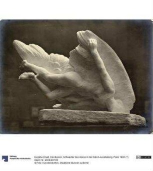 Die Illusion, Schwester des Ikarus in der Salon-Ausstellung, Paris 1896 (?)