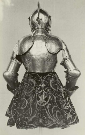 Fußturnierharnisch des Fürsten Christian I. von Anhalt-Bernburg