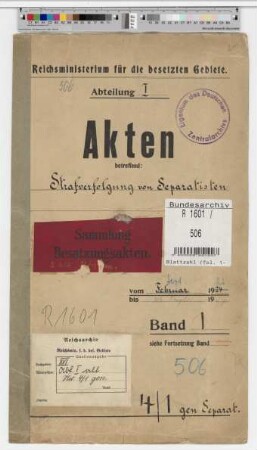 Strafverfolgung von Separatisten
