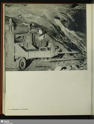 Bohrmaschine am Gradstreb