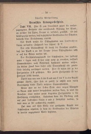 Fünfte Abtheilung. Vermischte Uebungs-Beispiele.