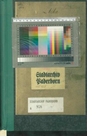 Feuerordnung und Feueranstalten