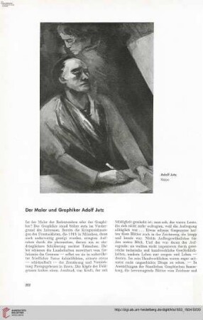 49: Der Maler und Graphiker Adolf Jutz