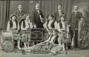 Damen Trompeter Korps Edelweiss. Direktor Jean Dohmen