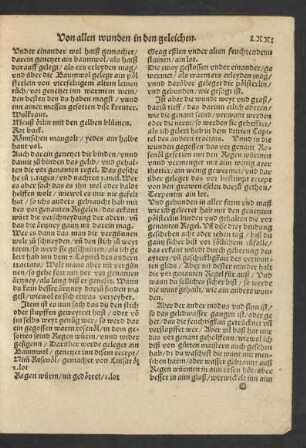 [Das sechtzehendest capitel: deß dritten tractats/ würt dich leeren von allen wunden in den gleichen/ ...]