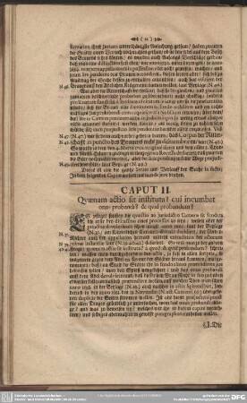 Caput II. Quaenam actio sit instituta? cui incumbat onus probandi? & quid probandum?