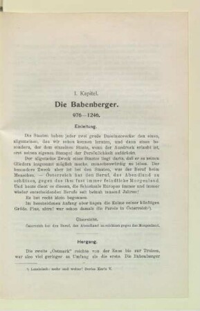 Die Babenberger