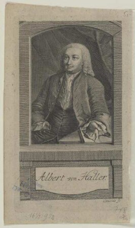 Bildnis des Albert von Haller
