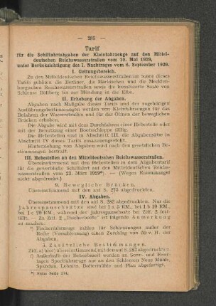 I. Geltungsbereich.