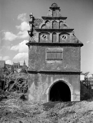 Torbau des ehemaligen Leprosenhauses (Gutleuthaus)