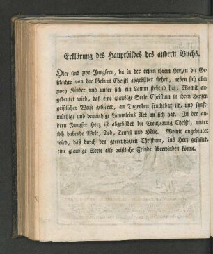 Erklärung des Hauptbildes des andern Buchs.