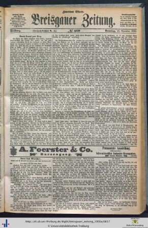 18.11.1900 (Zweites Blatt)
