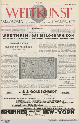 Nr. 22 (29. Mai)