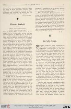 Münchener Kunstbrief