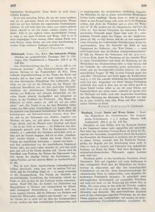 407-408 [Rezension] Hildebrandt, Franz, EST