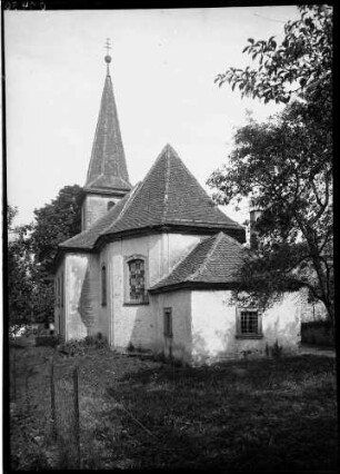 Stupferich Sankt Cyriakus Kirche Ansicht von Nordwesten