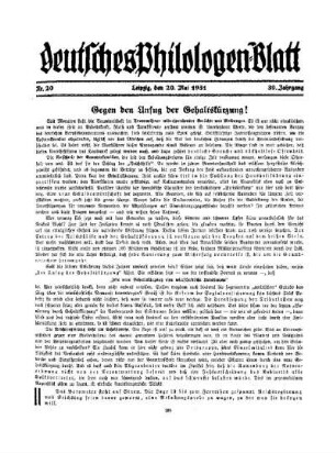 Gegen den Unfug der Gehaltskürzung!