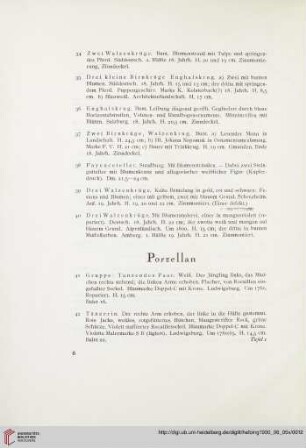 Porzellan (Nr. 41-99)
