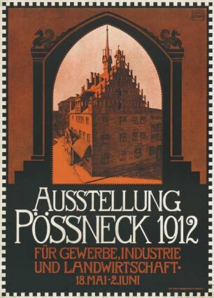 Ausstellung Pössneck 1912 für Gewerbe, Industrie und Landwirtschaft