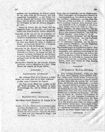 Buchhändler - Anzeigen.